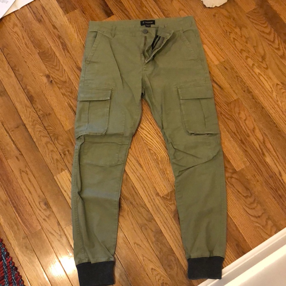 Zanerobe olive joggers - Size 32